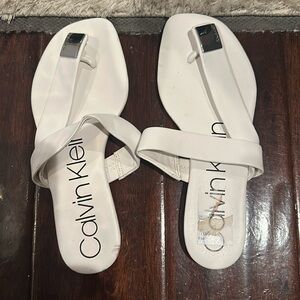 Women’s sandals size 7 white